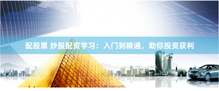 配股票 炒股配资学习：入门到精通，助你投资获利